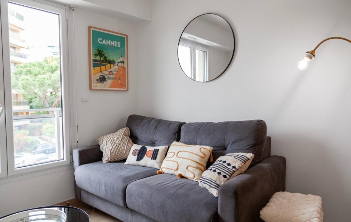 Studio Lumineux A 2 Mn A Pied De La Plage Cannes Eksteriør bilde