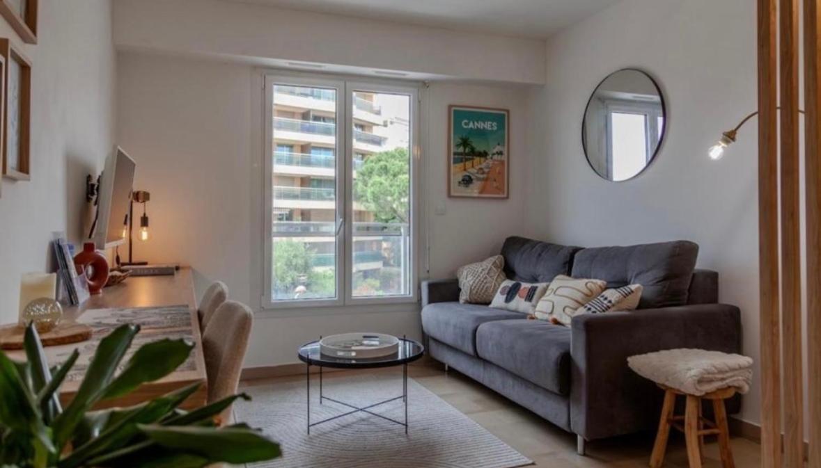 Studio Lumineux A 2 Mn A Pied De La Plage Cannes Eksteriør bilde